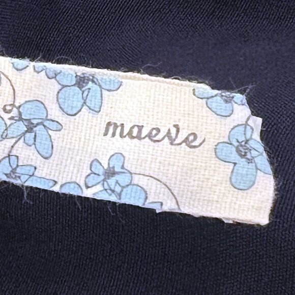 Maurices XS Navy Sleeveless Ruffle Dress - Picture 5 of 9